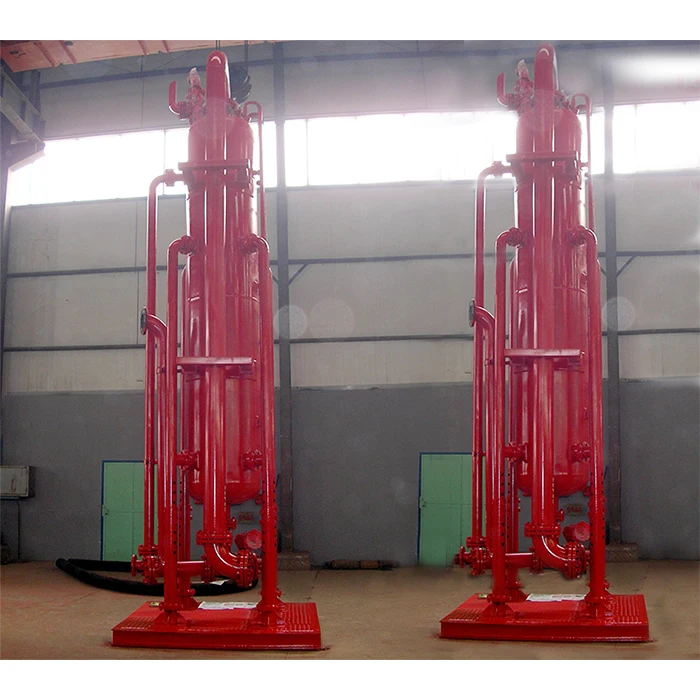 2021 Good Price Oilfield Drilling Gas Buster / High Pressure Mud Gas