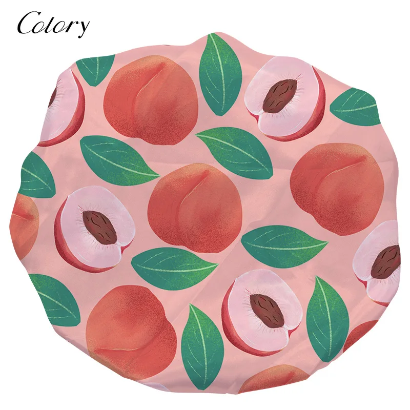 

Colory Waterproof Swim Hair Drying Cap And Bath Brush, Customized color