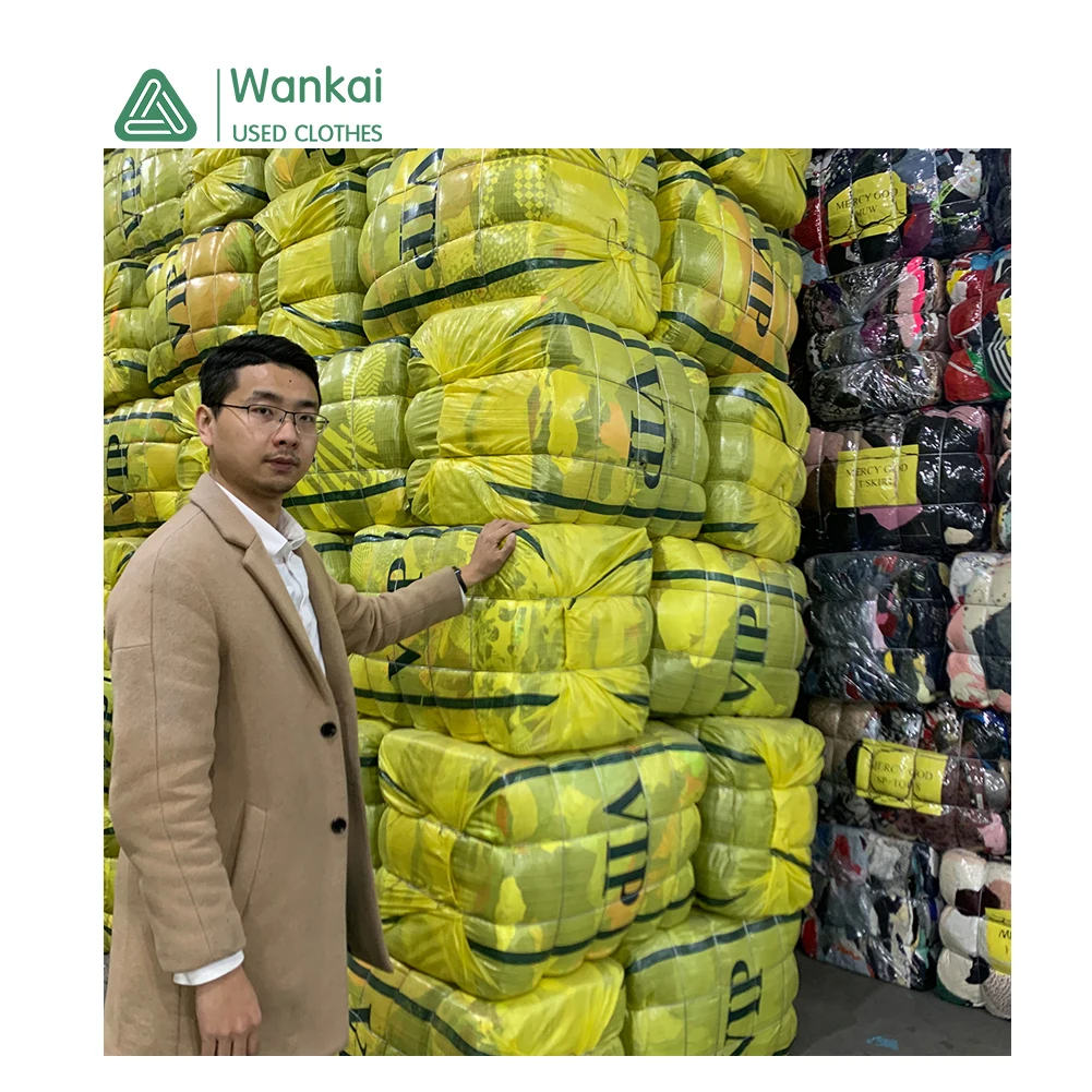 

Fashion Quality Orignal And Clean Bulk-Wholesale-Clothing, Cheapest Sorted Bales Used Clothes Bales Cqs, Mixed colors