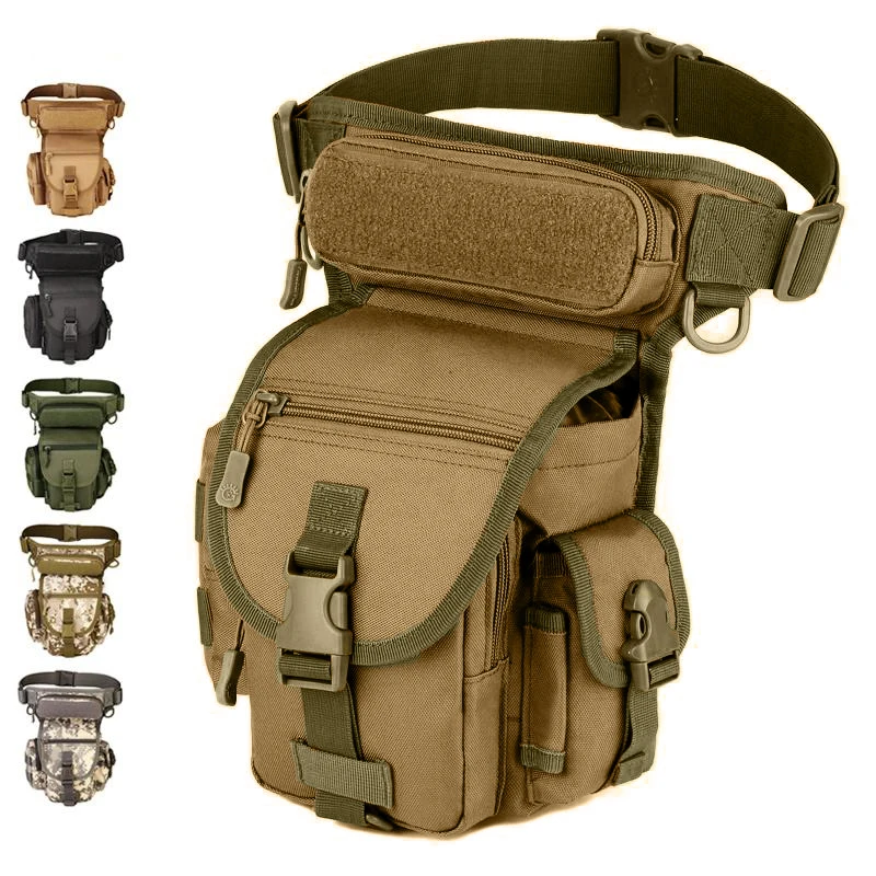 

LUPU LP1003 outdoor camouflage bag leg belt bag hunting tactical sports waist bag