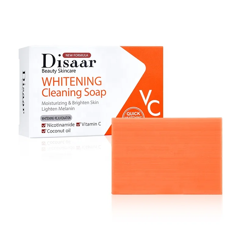 

Dissar Quick Whitening Vitamin C Moisturizing Coconut Oil Handmade Cleaning Body Soap