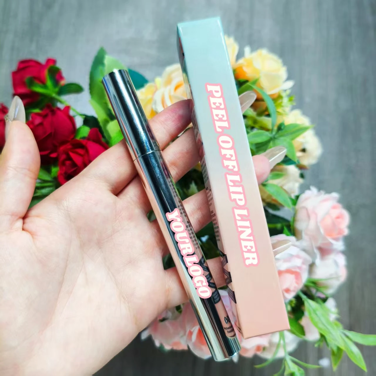 Private Label Tinted Lip Liner Stain Lip Liner Peel off