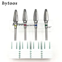 

HYTOOS Tornado Carbide Nail Drill Bit 3/32" Carbide Burr Bits For Manicure Pedicure Electric Drill Accessories Nail Milling