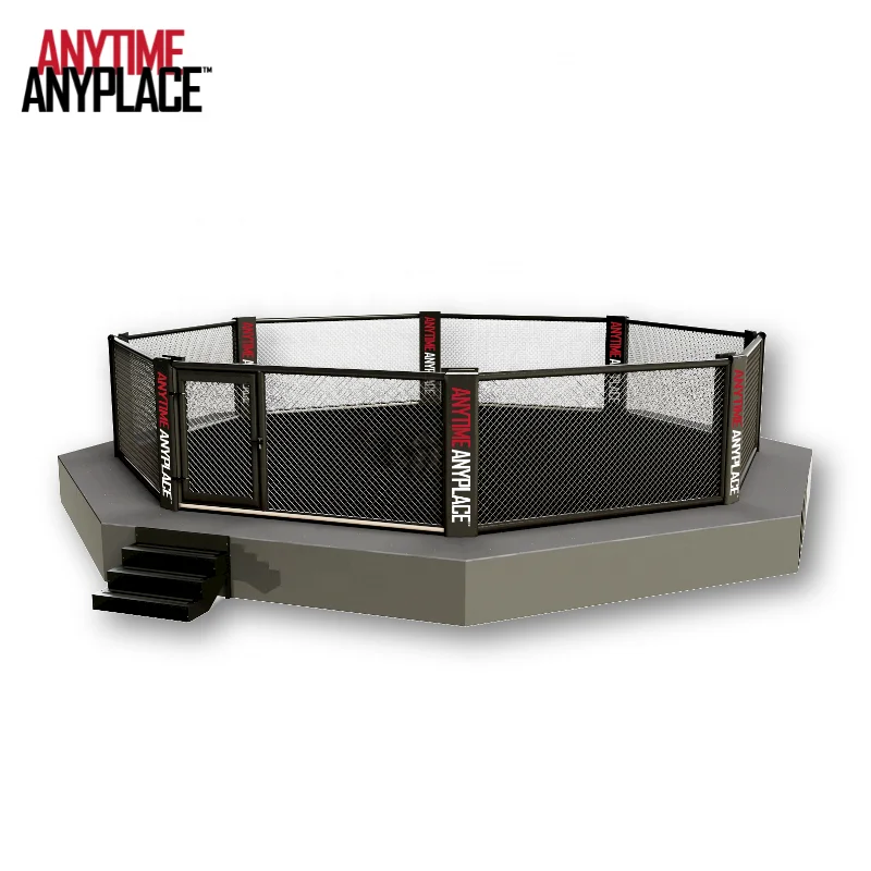 

Different Height Platform Competition Quality Octagon MMA Cage, Customerized