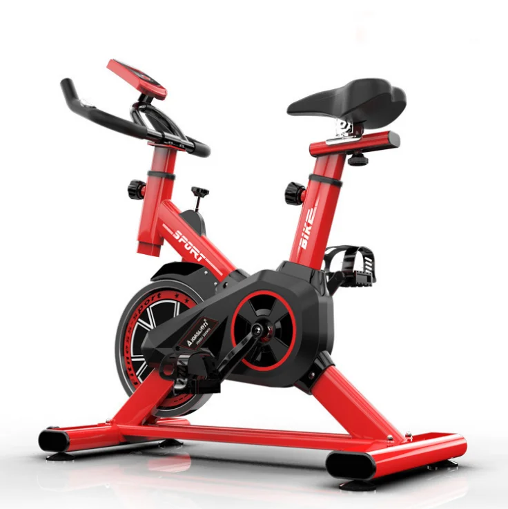 

Flywheel 5KG Fitness Treadmill Machine Bicycle Foldable Ergometer Magnetic Spin Cycle Exercise Trainer Spinning Bike With Screen