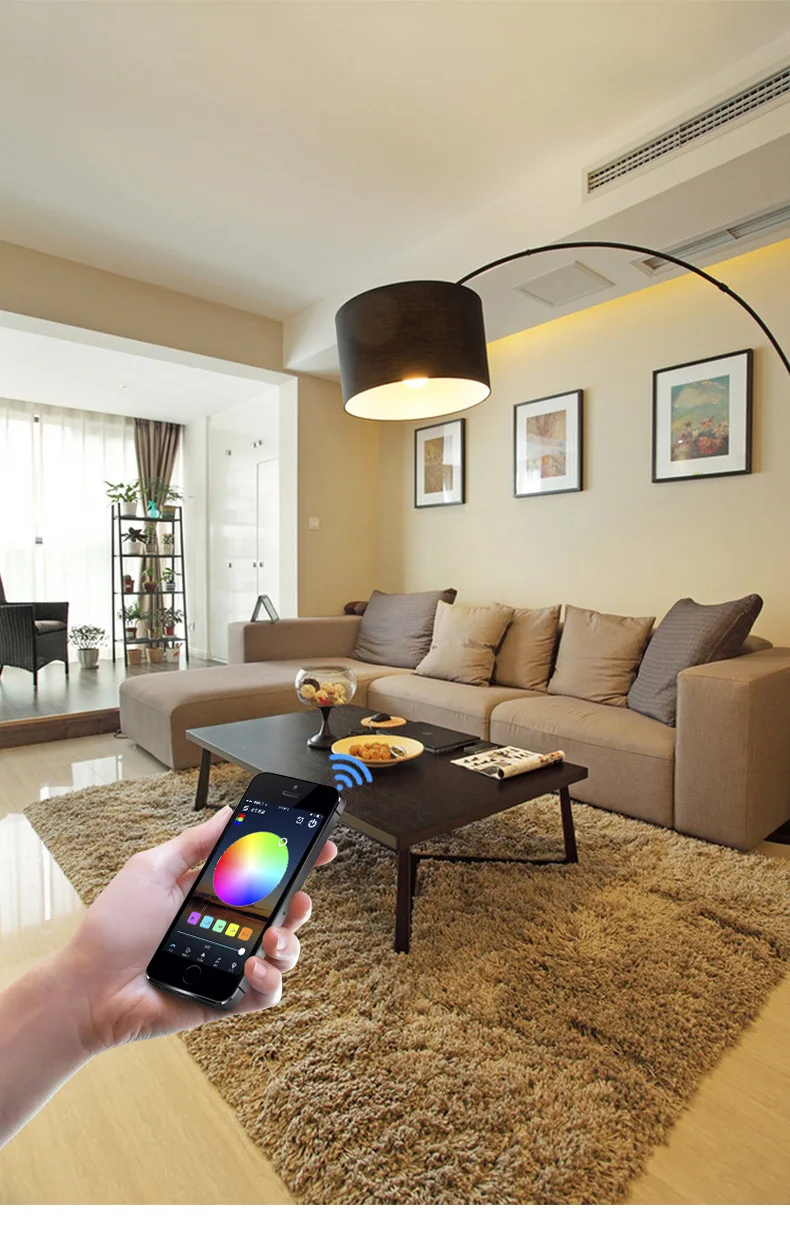 Wifi Led Strip Light Controller Dc5v24v Rgb App Control 144w Output