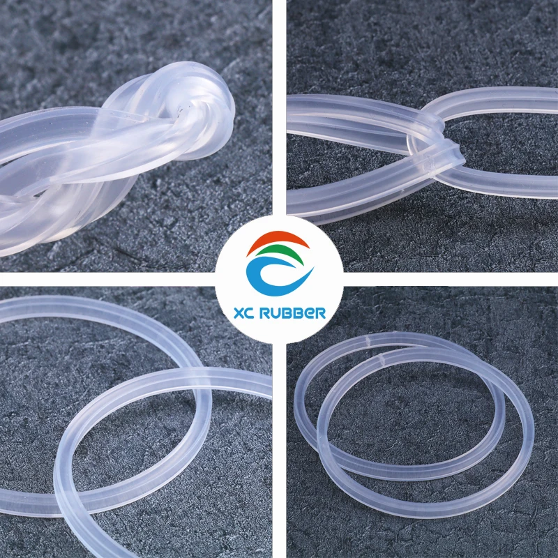 High Transparent Fda Silicone Seal For Cookie Jar,Glass Jar Silicone