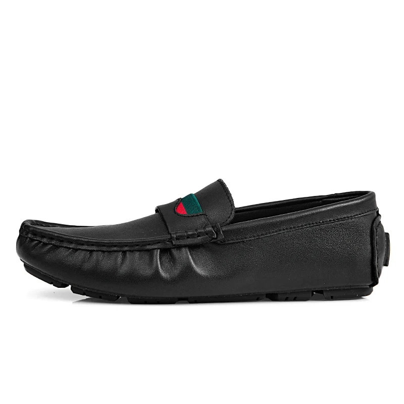 

OEM custom LOGO leather loafer manufacturer slip on mens shoes formal loafers