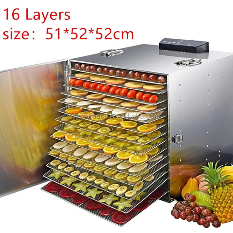 8 Trays large Food Dehydrator Pet Snacks Dehydration Dryer Fruit