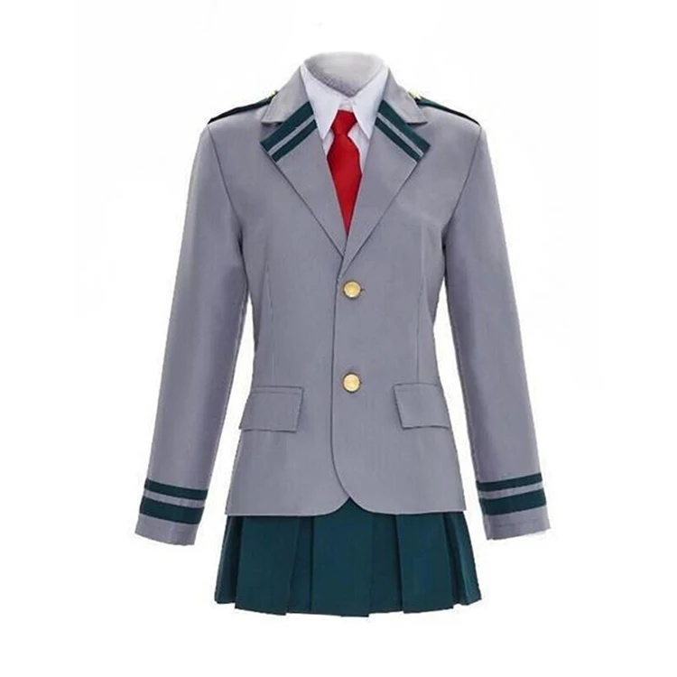 

Boku no Hero Academia My Hero Academia Summer and Winiter Uniform Midoriya Izuku Bakugou Katsuki Ochaco Uraraka Cosplay Costume