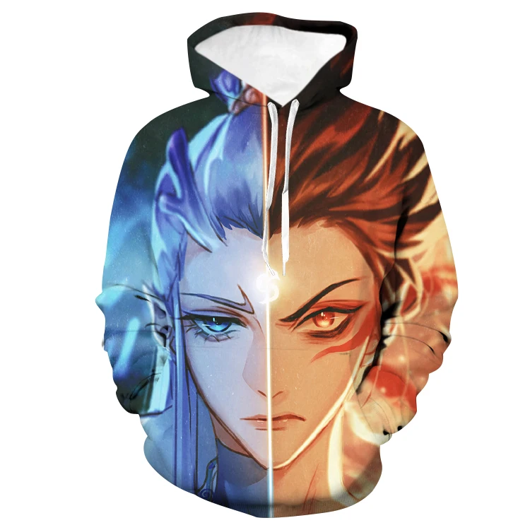 

3d hoodie digital printing hoodie