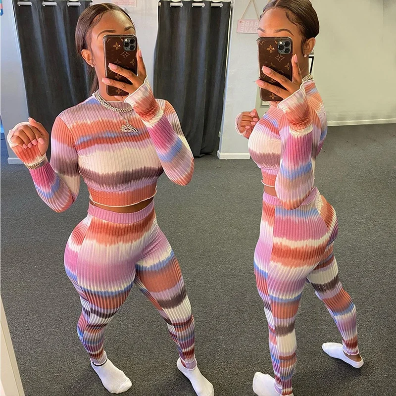 

2020 Hot Sale Sport Suits Workout Cotton Women Suits Sweet Running Custom Casual Jogging Track Joggers Set, Picture shown