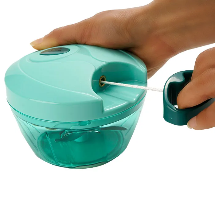 

High quality home use quick magic mini plastic manual pull onion vegetable chopper