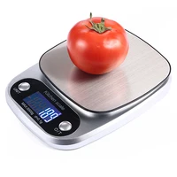 

PinXin 2019 electronic 5kg kitchen scale 0.1g stainless steel food weighing scale