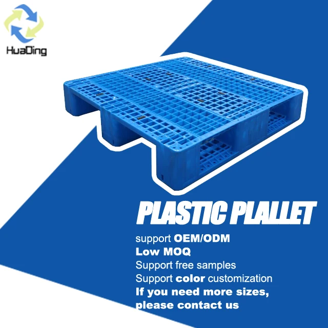 
HDPE heavy duty used plastic pallet malaysia export size made in china 