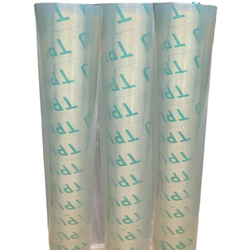 2MM TPU Table Cloth Waterproof Non-toxic Clear Transparent TPU Film for Table Cover