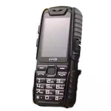 

A6 rugged mobile phone 2.4" TFT Dual SIM Loud Speaker Flashlight Outdoor Shockproof Cellphone