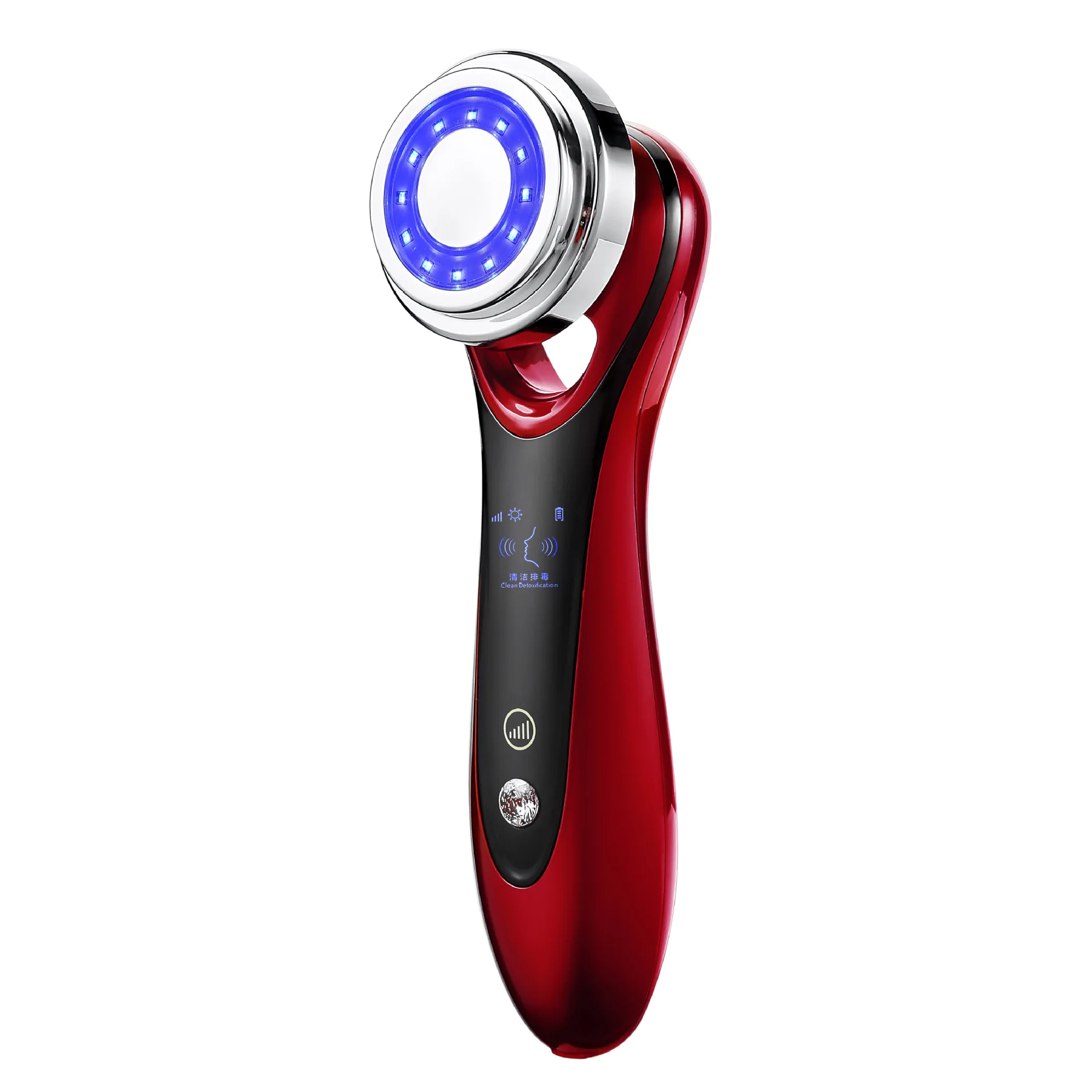 

Factory wholesale hot cold ion import instrument home beauty import instrument skin rejuvenation facial cleansing import