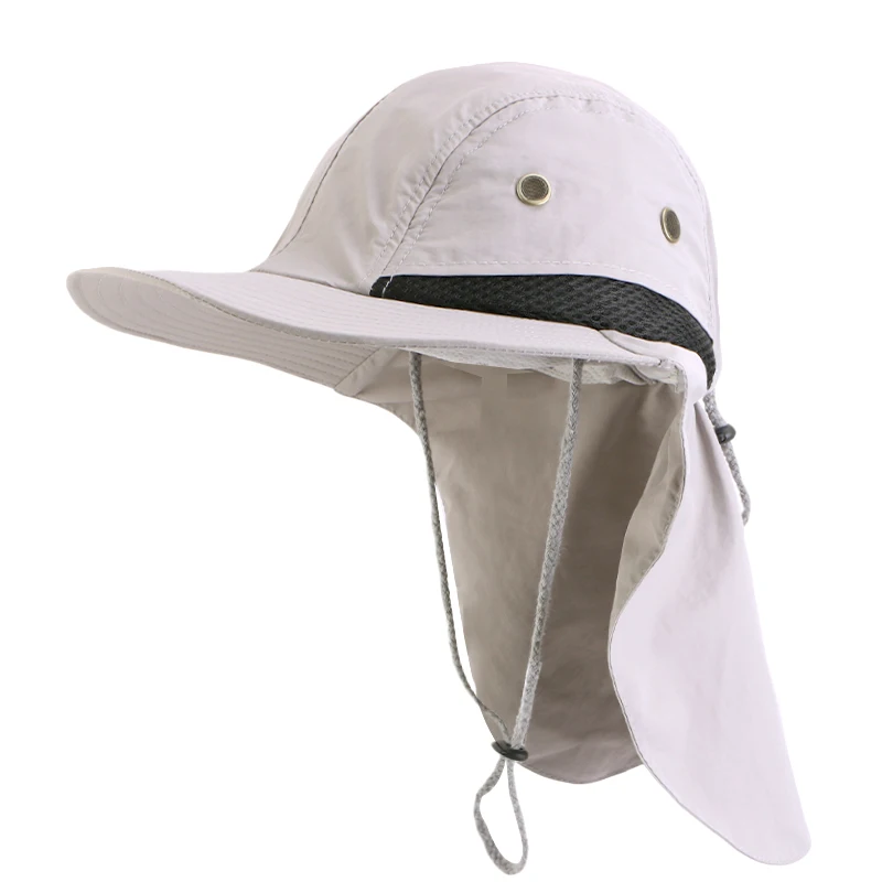 

Fashion Design Fisherman Hats With Elastic Band And String Adjustable Nylon Hats Custom Bucket Hats