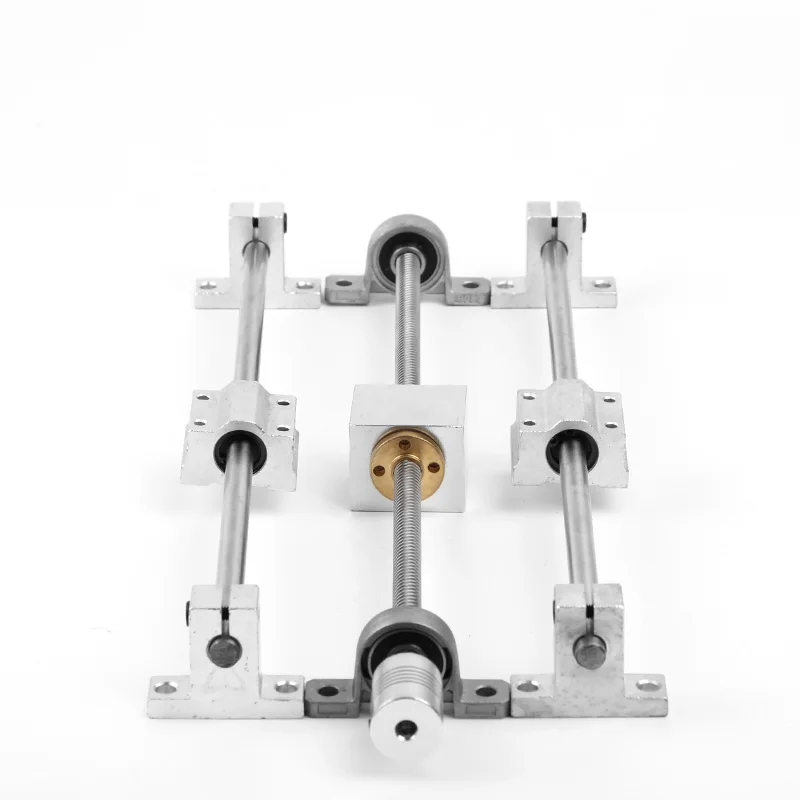 16mm lead screw SFU1605 ball screw set with stepper motor