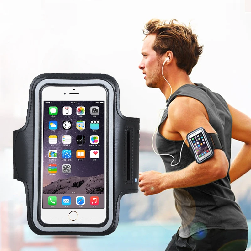 Sports Arm Band Mobile Phone Holder Bag Running Gym Armband Exercise For Phone 