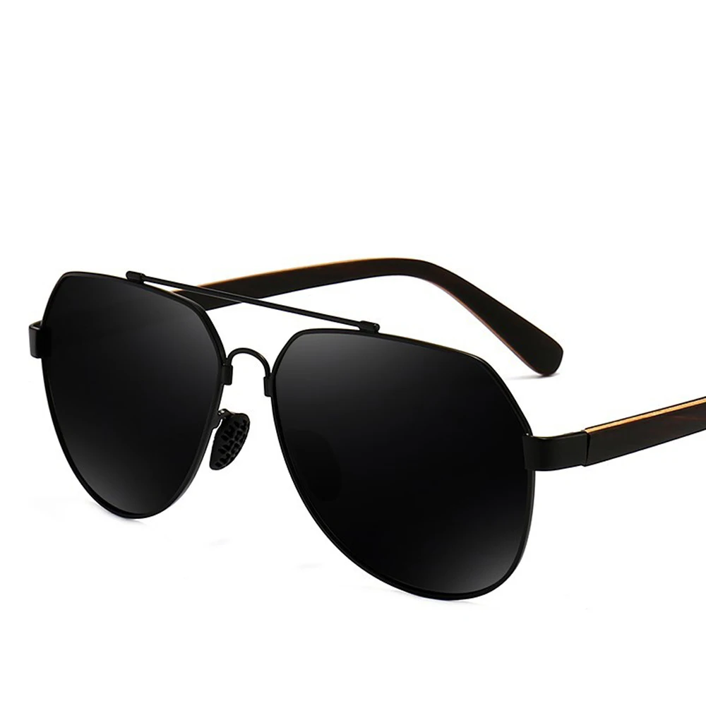 

Sunborry Black Golden Custom Logo Driving Pilot Uv400 Metal Luxury Gentleman Shades Sunglasses Mens River 2021