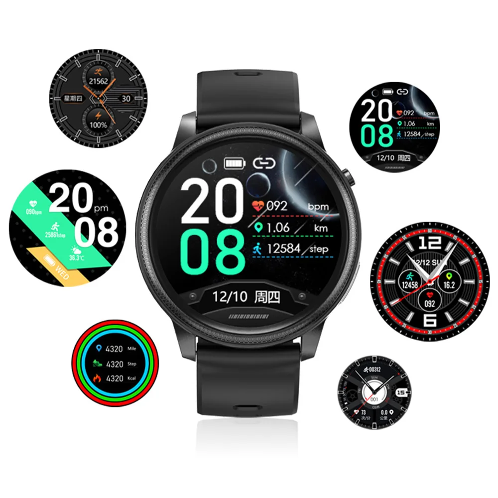 

S31 Smart Watch Reloj Inteligente With 1.28 Round Color Screen Surface ECG+PPG Body Temperature Sleep Tracking Heart Rate