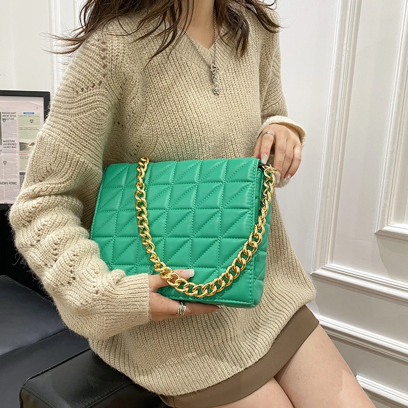

2021 wholesale Summer New Style custom new design ladies women pu leather shoulder crossbody bag ladies handbag, Multicolor