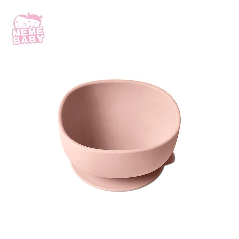 

LFGB Silicone Suction Bowl BPA Free Microwave Dishwasher Safe Food Grade Silicone Baby Bowl