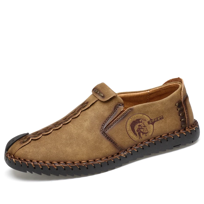 

2021 fashion Leather Casual Shoes for Men business men's dress shoes