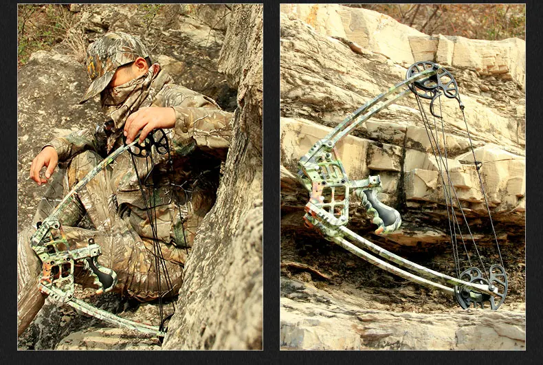 Spg Archery Equipment Left And Right Hand Use Powerful Hunting Camo