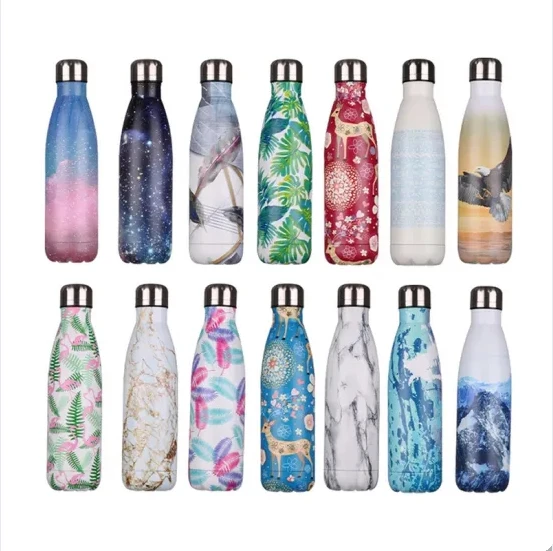 

Leak-proof 500ml/750ml Cola Shape Vacuum Insulated Custom Stainless Steel Water Bottle with Custom Logo, Customized color