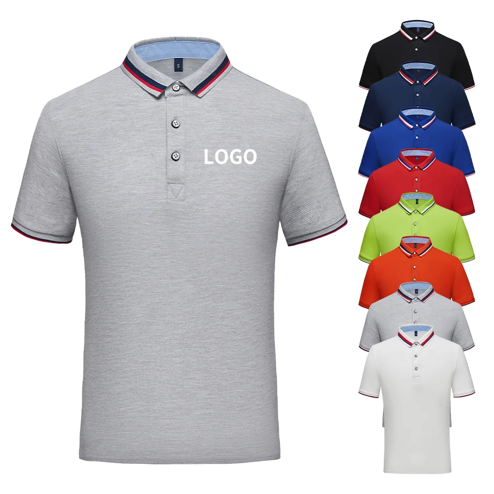

High end polo tshirt wholesale polo shirts cotton polyester custom polo shirt