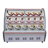 Supermarket display cabine marble cake showcse cooler bakery display cabinet
