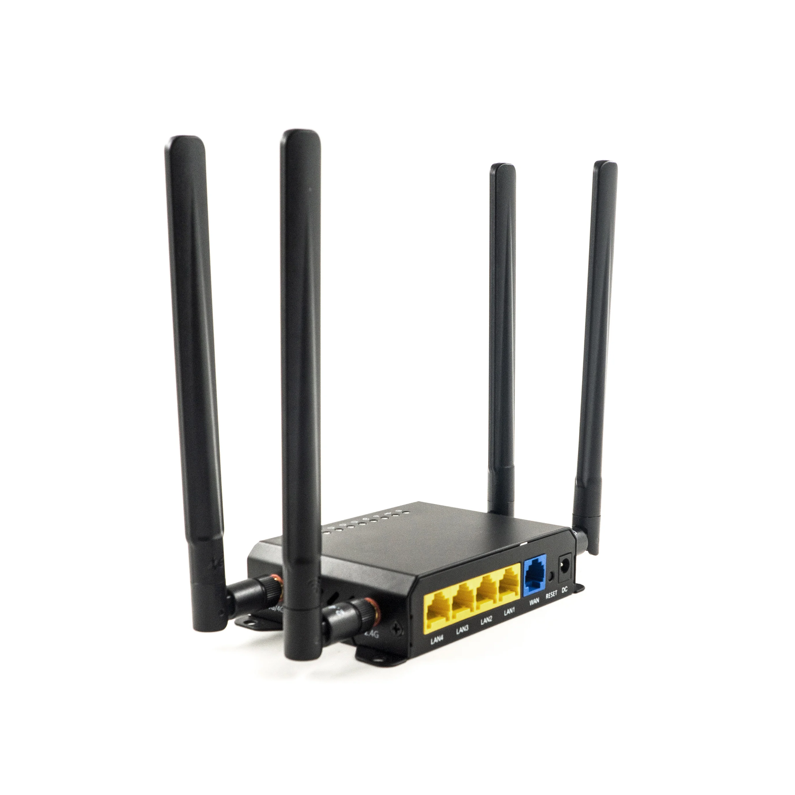 

HUASIFEI WE826-T2 4G LET WiFi router 300Mbps SIM card wireless router Vpn PPTP L2TP Openwrt MOFI4500, Black