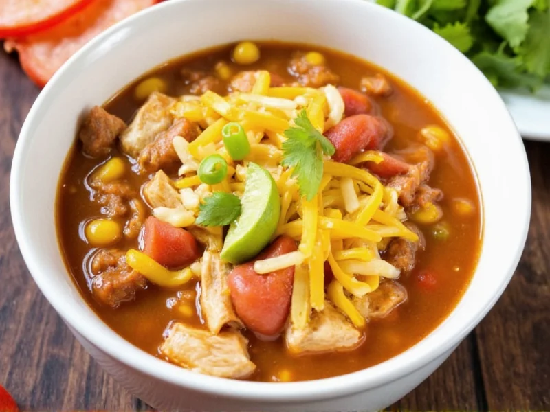 Perfect Chicken Tortilla Soup Crock Pot Recipe