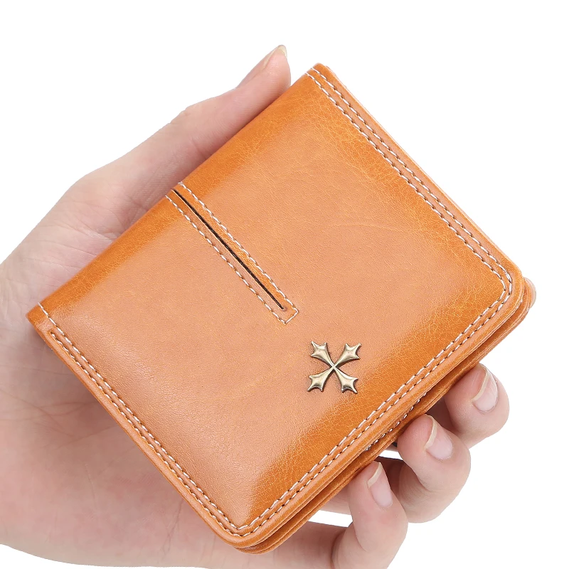 

baellerry 2019 newest Vintage deisnger PU leather short wallet for women with Zipper,female Coin purse,card holder, 5 colors