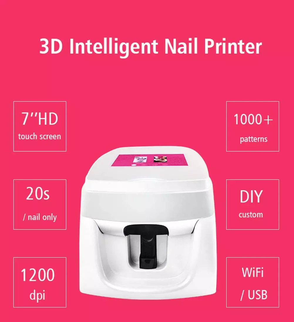 Hot Selling Mobile Nail Printer Automatic Nails Finger Digital Nails