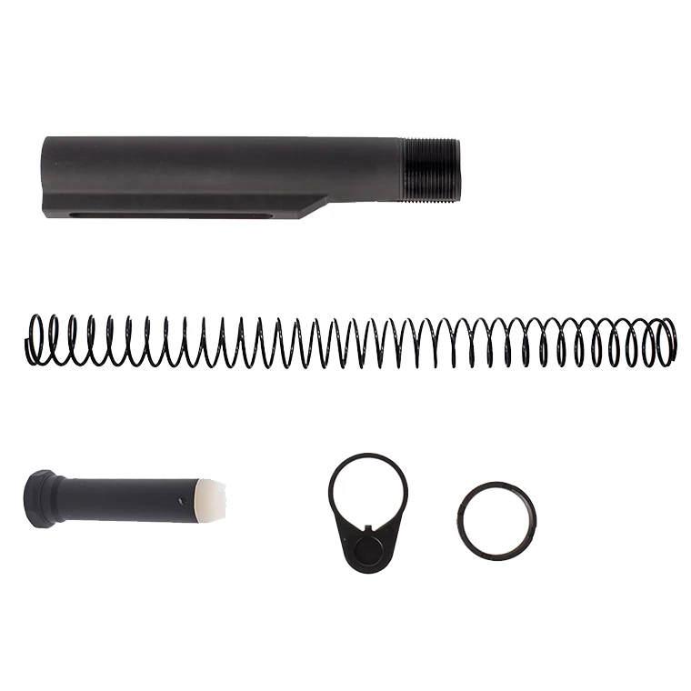 

AR 15 Mil-Spec Standard 6 Position Carbine 3oz Buffer Tube Assembly Kit AR15 Stock And Tubes Parts Accessories
