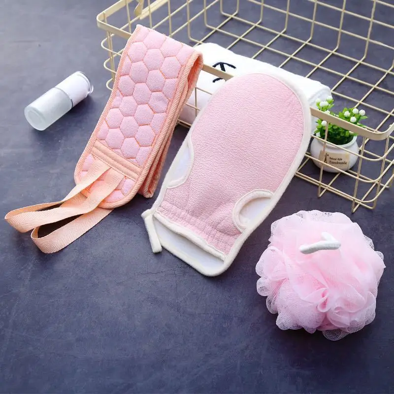 

Wholesale Kit Mitten Remove Dead Skin Bath Body Scrub Mitt Deep Exfoliation Glove