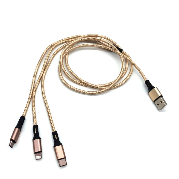 2.4A Mobile Fast Cable Charging Micro Usb Charger Cable for iPhone X 8 7 6 6s - ANKUX.COM