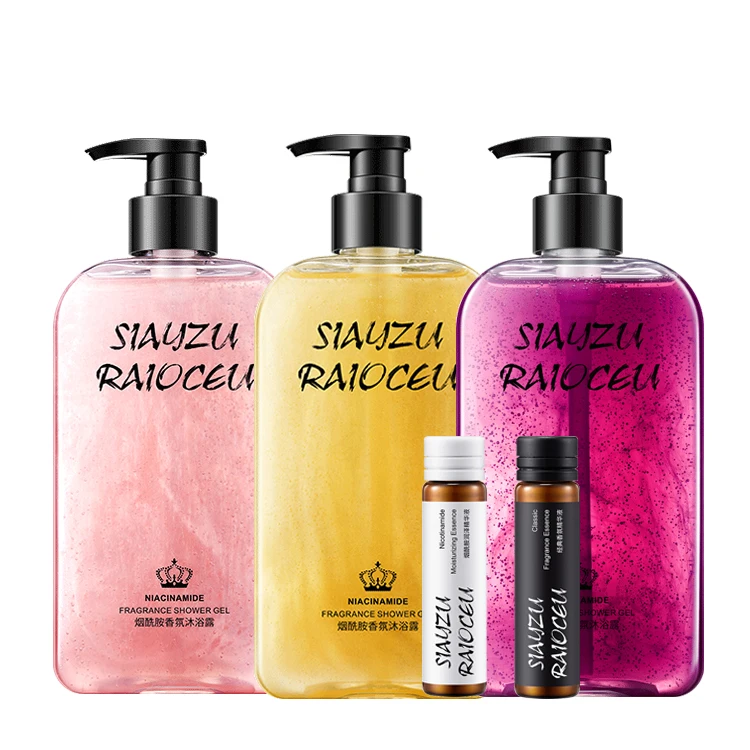 

SIAYZU New Private Label Trilogy Luxury Body Skin Care Lightening Body Wash Liquid Bath perfumes Shower Gel