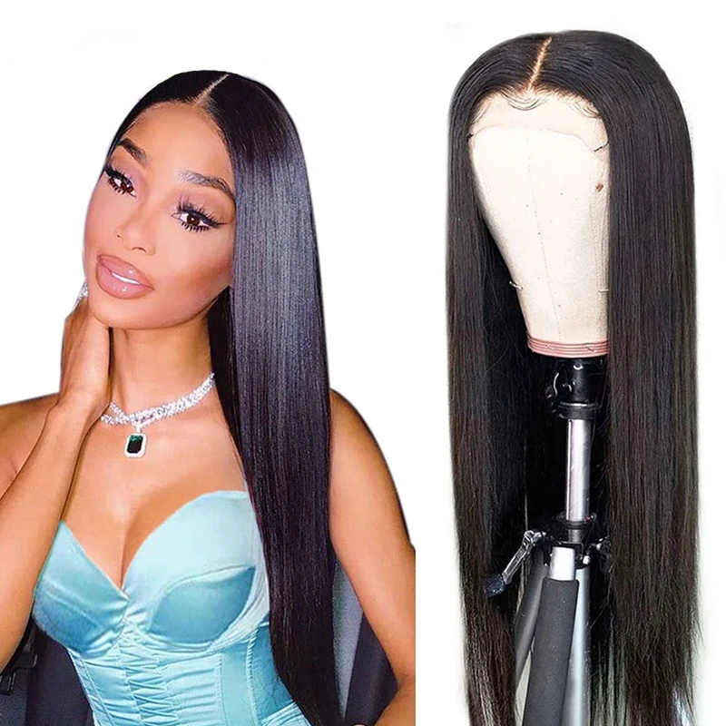 

150% 180% Density Lace Human Hair Wigs For Black Women,Wholesale Brazilian Virgin Hair Transparent Lace Front Wig