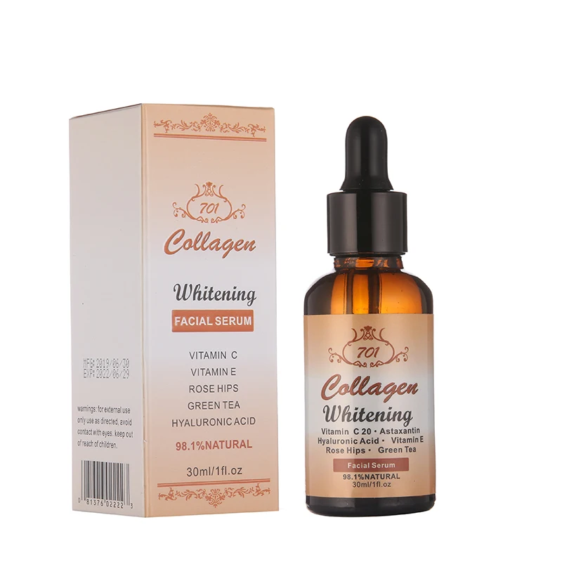 

Collagen whitening facial serum essence 701 With Vitamin C & E hot sale Vietnam