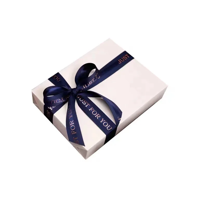

High quality custom logo printed 100% silk fabric satin ribbon with custom logo for bows/gift packaging