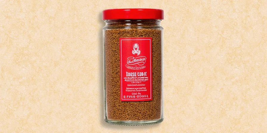 Mole paste with spices laid out around it