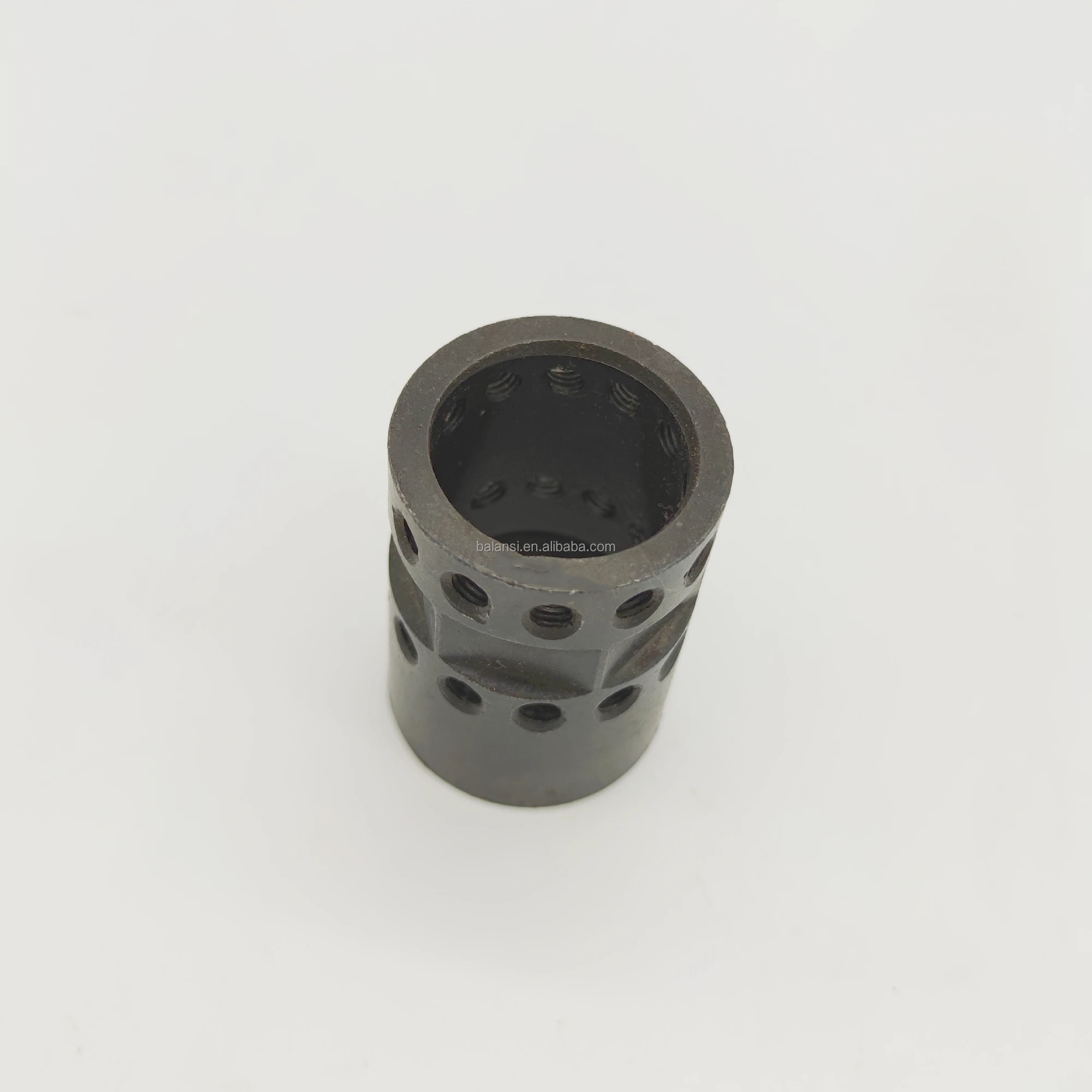 

Steel barrel nut thread 1 1/4-18 UNF adapt for ar 15 handguard mlok or keymod handguard, Black