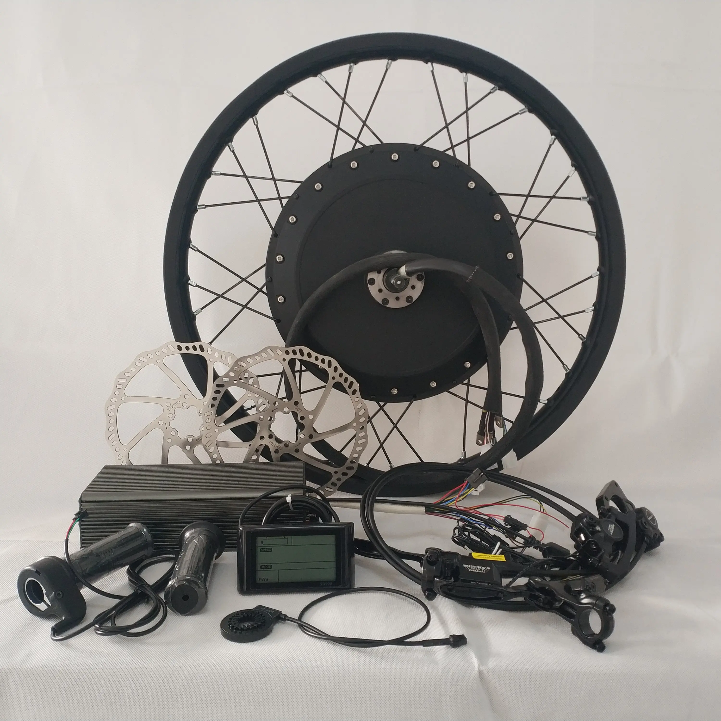 72v 8000w 8kw Rear Wheel Electric Bicycle Conversion Kit Ebike Cycling