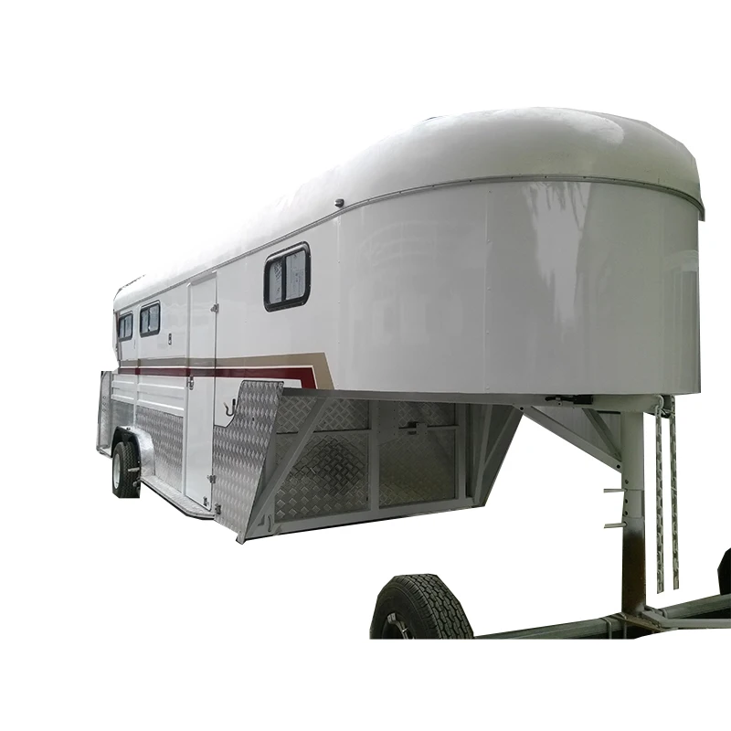 

Horse floats camper trailer with australia standard, Customized