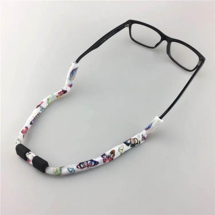 

No tail original printed premium sport adjustable eyewear retainer holder sunglasses straps eyeglass holder chain cord necklace, Customized color